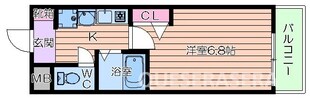 エスリード南森町駅前の物件間取画像